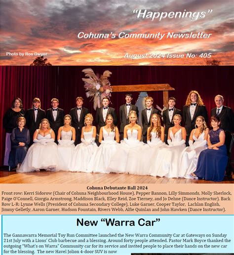 cohuna echo|Happenings”.